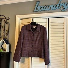Vintage Pendleton 100 Virgin Wool Jacket SZ 12