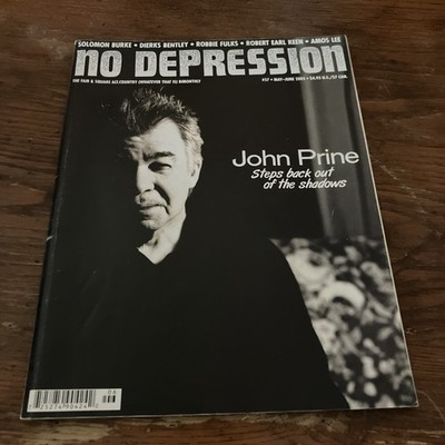 No Depression Magazine #57 May June 2005 John Prine Solomon Burke Robbie Fulks