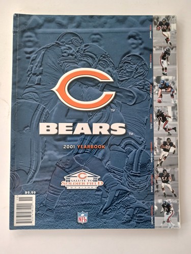 Chicago Bears NFL Football 2001 Yearbook A Salute To Soldier Field - Bild 1 von 10