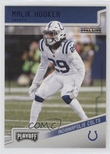 2018 Panini Playoff Goal Line Malik Hooker #87 3bz