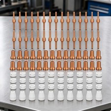 100-teiliges Set Kompatibles Ionisationsstrahl-Trennbrenner-Set Mit Elektroden,