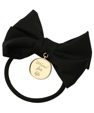 ROPE PICNIC 101 Dalmatians 3D Ribbon Pony with Coin Charm Black 01 Ffrom JP