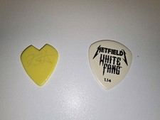 Kirk Hammett Metallica StageUsed Guitar Pick, James Hetfield's in mint condition