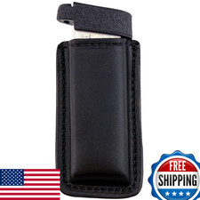 Leather Magazine Holder Made In Usa Sizes To Fit Virtually Any 9Mm .40 .45 Or