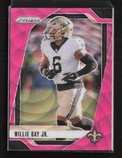 2024 Panini Prizm Pink Wave #208 Willie Gay Jr. New Orleans Saints