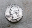 1963 D SILVER Washington Quarter #AA70