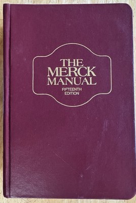 The Merck Manual Of Diagnosis And Therapy -Fifteenth Edition (1987) Indexed