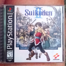 Suikoden II Konami Sony PlayStation 1 PS1 T-Teen NTSC-U/C Suikoden Series