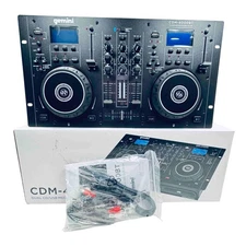 Gemini CDM-4000BT Dual CD/USB/Bluetooth DJ Media Player & Mixer 