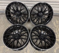 4x 19" C63S AMG Mercedes C Class W204 W205 Alloy Wheels Staggered 8.5J/9.5J