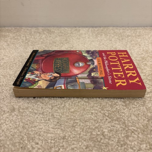Harry Potter Philosopher's Stone Rowling Bloomsbury 1st Ed 5th Print PB Book - Picture 5 of 12