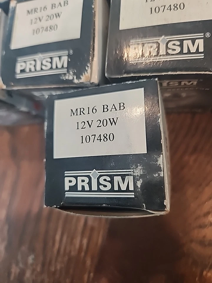 NEW 9 Pack  Prism 20 Watt MR16  Light Bulbs 120v  - Image 2 of 4