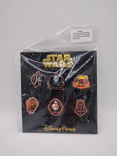 Star Wars The Force Awakens 6 Pin Booster Set Disney Trading Pins