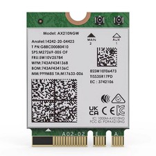 WiFi 6E M.2 Module Broader 6GHz Band For More Bandwidth For Intel AX210NGW