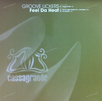 Groove Lickers - Feel Da Heat Maxi (VG+) '