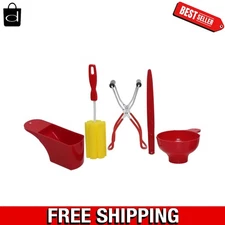 BPA-Free Home Canning Tools Set - 2-Cup Scoop, Jar Lifter, and More for Easy Use