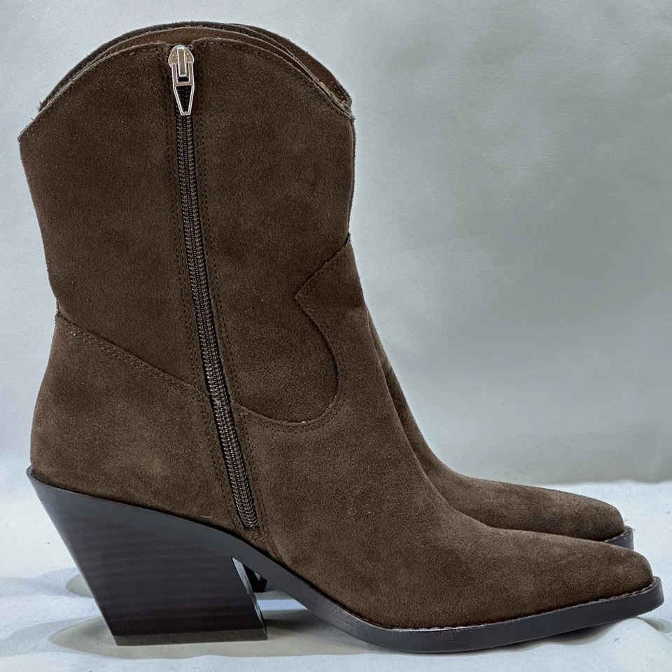 Dolce Vita Valory Dark Chocolate Brown Suede Boots SZ 7 - Image 4 of 4