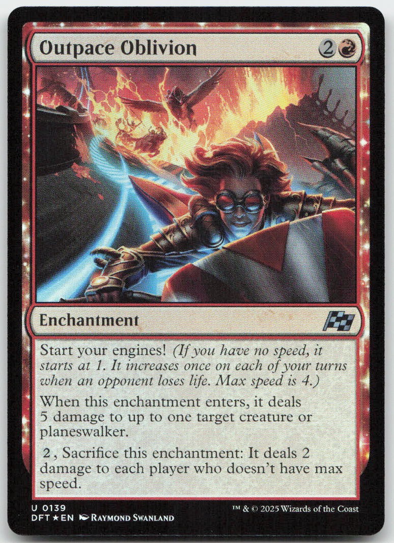 Magic: The Gathering : Outpace Oblivion Aetherdrift 139 : UC