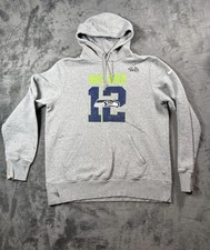 Seattle Seahawks Hoodie Mens Large NFL We Are 12 Super Bowl XLVIII Nike