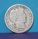1906-O 50C Barber Half Dollar 90% SILVER U.S. COIN MONEY CURRENCY SCRAP