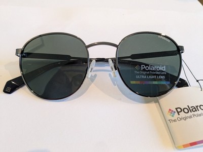New Polaroid PDL 2053/S Sunglasses KJ1UC Gunmetal frame Gray POLARIZED lenses,