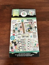 The Happy Planner Stickers Me & My Big Ideas Fitness 1475 Pcs 30 Sheets