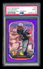 2013 BOWMAN #50 TOM BRADY PURPLE RAINBOW FOIL PARALLEL SP PSA 9 MINT! LOW POP 5!