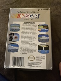 Bill Elliott's NASCAR Challenge Nintendo Entertainment System NES Box and Manual