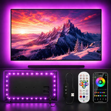 TV LED Backlight with Music Sync APP Control for 45-75 Inch Tvs