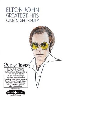 Elton John - Greatest Hits/One Night Only [2CD + DVD] - Elton John CD JWVG The