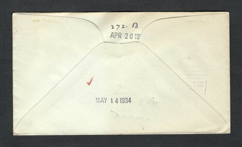 1934 Event Cover Wilmington, North Carolina Anna Matilda McNeill Whistler sc 738 - Picture 2 of 2
