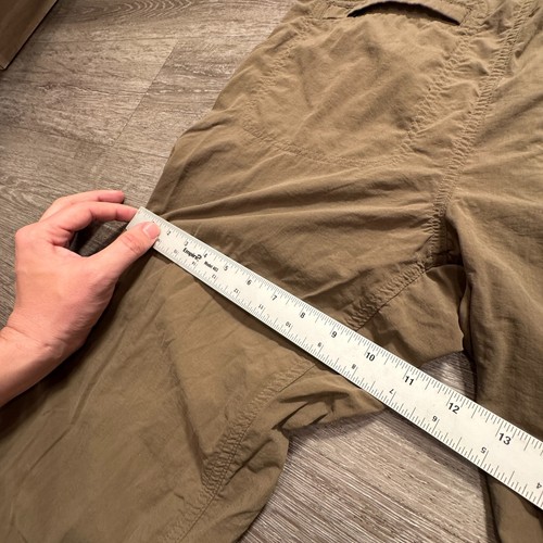 ExOfficio Hose Herren klein beige Cargo Wandern Nylon schnelltrocknend Outdoor 30x31 - Bild 10 von 12