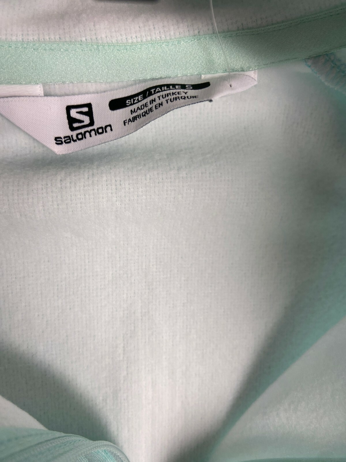 $90 Salomon Transition Half Zip Mid Base Layer NWT 2020 Sz S M Icy Morning Women