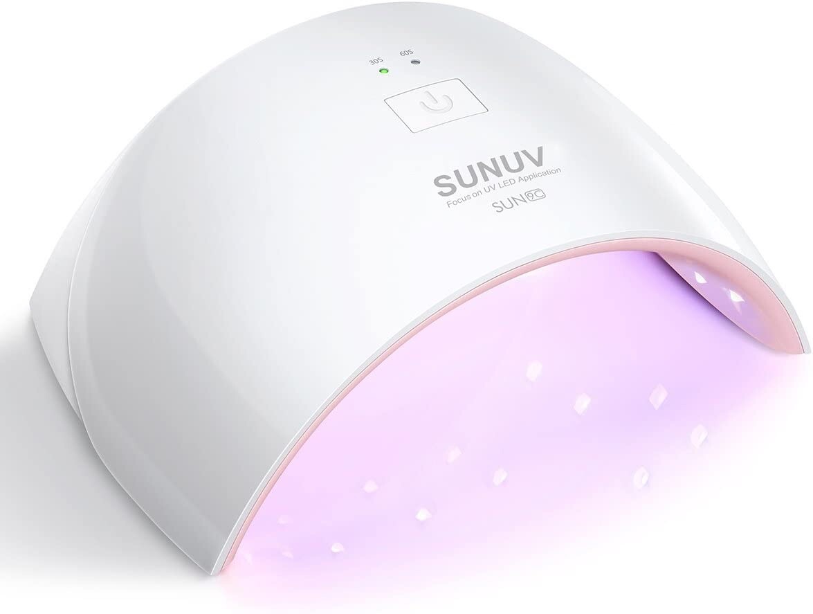SUNUV UV LED Nail Lamp, Gel UV Light Nail Dryer for Gel Nail Polish