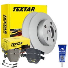 TEXTAR Bremsensatz MERCEDES G-KLASSE W461 W463 Vorn Voll Ø303 MIT WK Plastilube