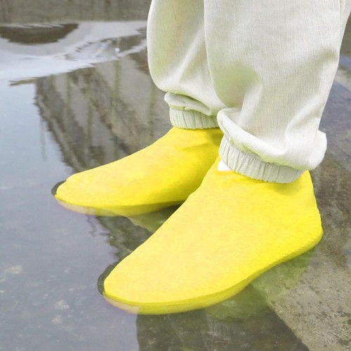 Resistant Silicone Overshoes Rain Waterproof Shoe Covers Boot Cover Protector - Picture 36 of 70