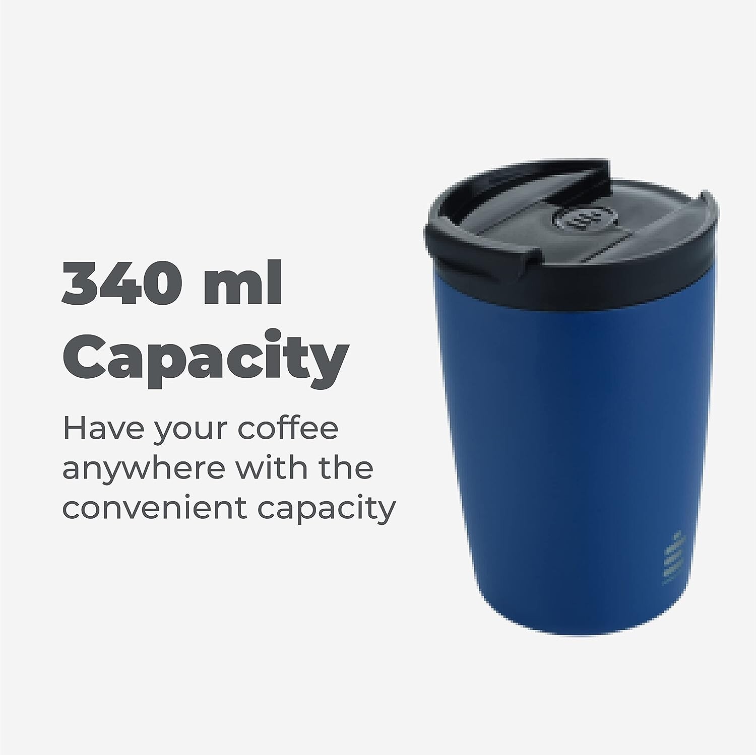 HYDRATE Travel Mugs, Reusable Coffee Cup, Travel Cup with LeakProof