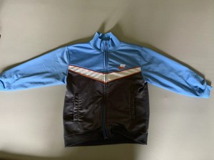 light blue nike zip up jacket