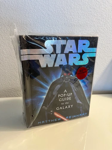 Star Wars A Pop Up Guide to the Galaxy by Matt Reinhart 30th Anniv. 2007 SEALED