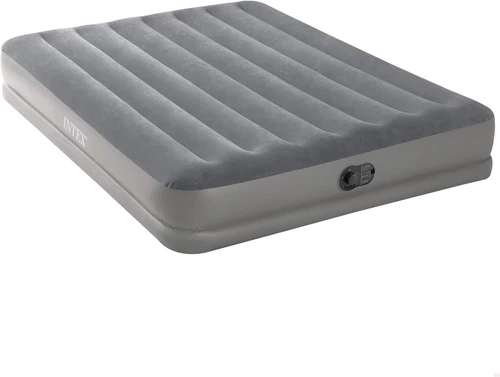 Intex 64114 Luftbett DuraBeamPrestige Queen mit FastFill USB Pumpe 203x152x25 cm
