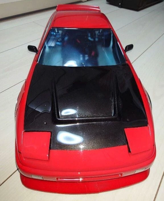 Yokomo 1/10 RC Car Painted Body Nissan 180SX Street version - Image 4 of 4