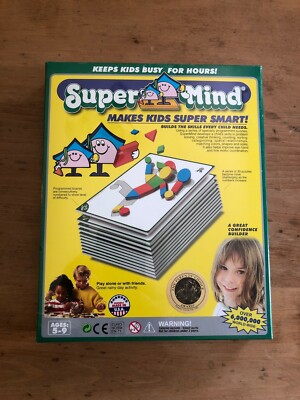 Brand New! Super Mind Makes Kids Super Smart Teacher Choice Award PLASTIC SEALED