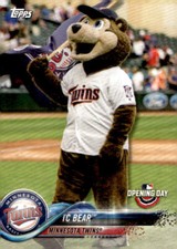 2018 Topps Opening Day #M-15 TC Bear Mascots Minnesota Twins