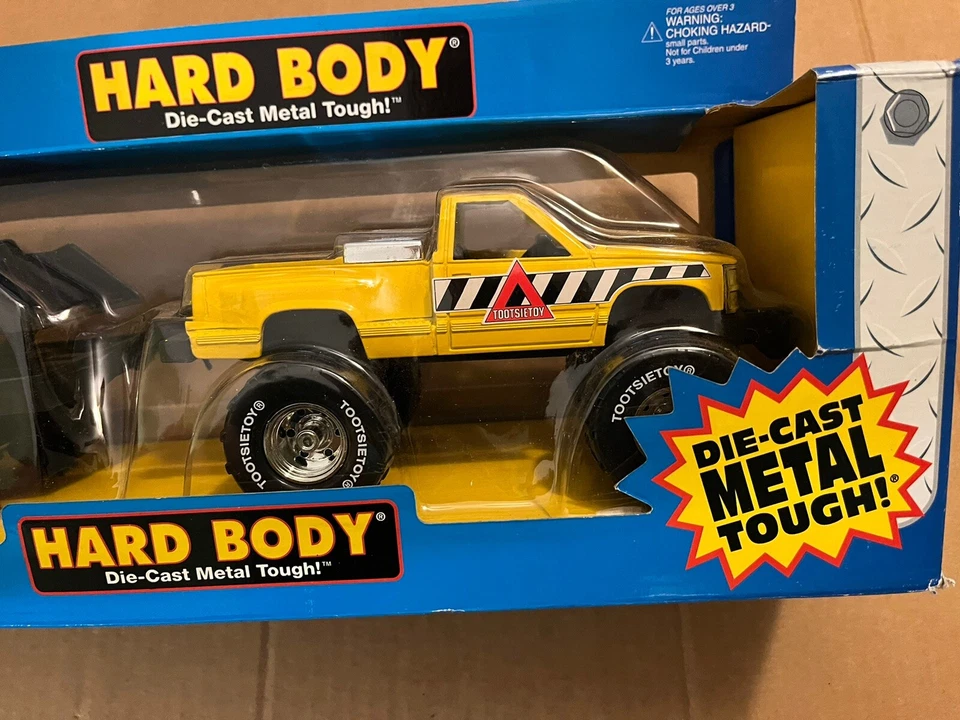 Camión de construcción y bulldozer Tootsietoy 1995 vintage sellado Strombecker nuevo en stock Foto 2 de 4