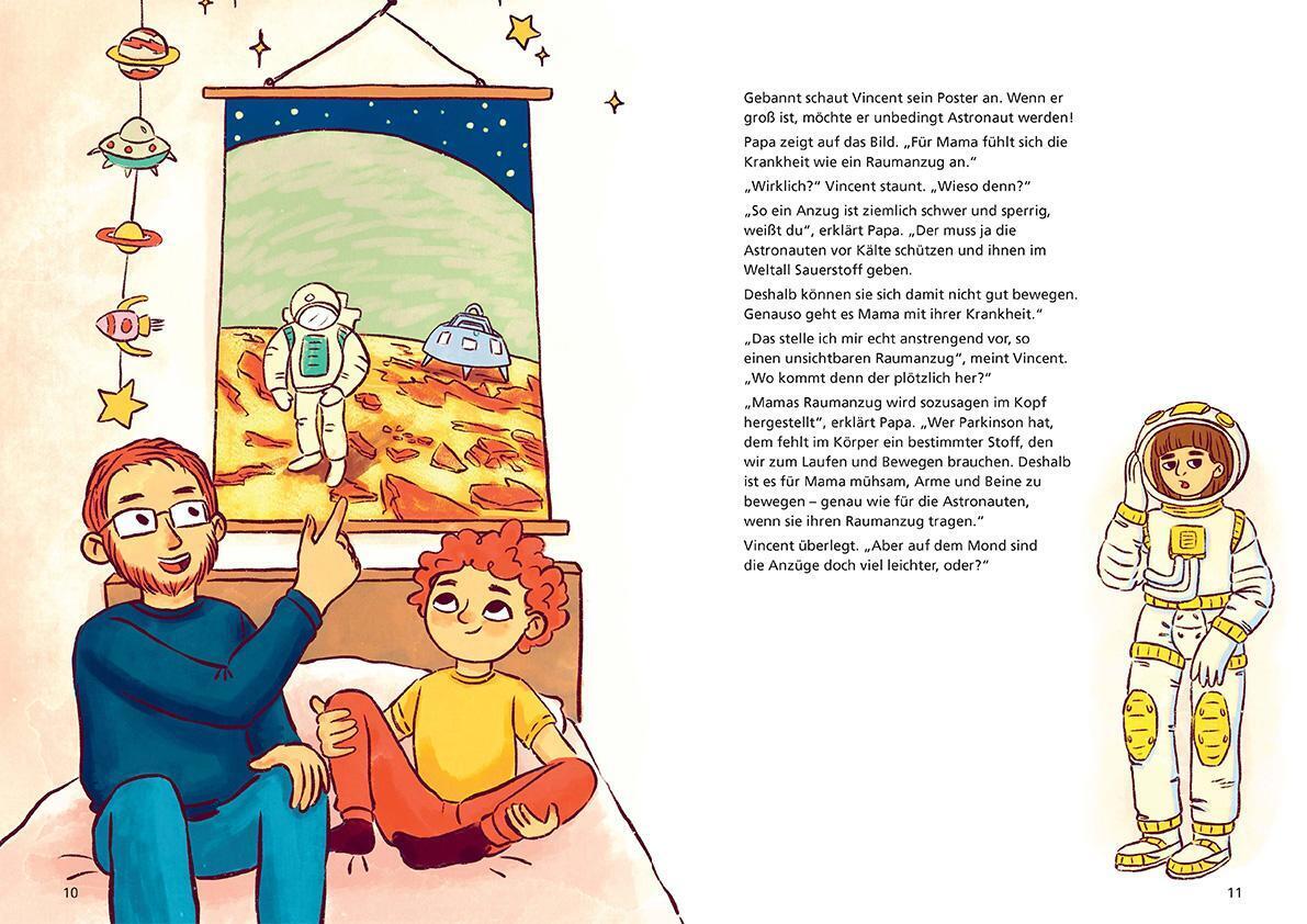 Thumbnail - Ein Mond Für Mama Ein Kinderfachbuch Über Parkinson Bei Jungen