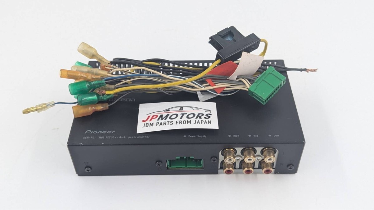 Carrozzeria P01 付属アンプ 50WX6ch Pioneer carrozzeria DEH-P01 AMP only HIGH-END CDplayer Used MOS