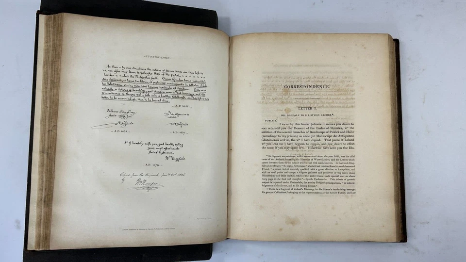 The Life, Diary, and Correspondence of Sir William Dugdale - Image 4 of 4