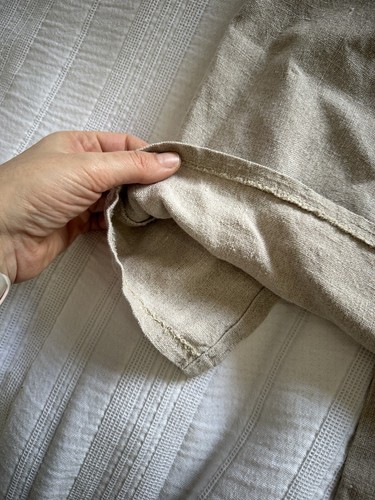 Vintage 1990s Shepard’s Linen Natural Beige Maxi Skirt Size S 8-10 - Picture 11 of 13