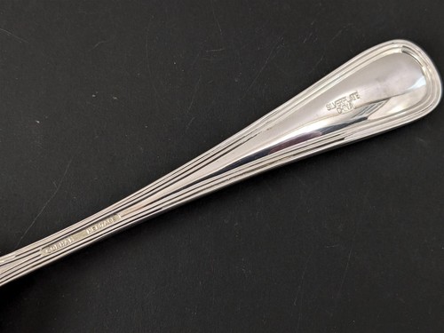 Gorham HERITAGE Solid Smooth Casserole Spoon 10-1/4" Silverplate - Picture 4 of 4