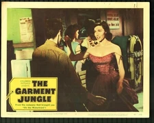 Lobby Card: Garment Jungle 11"x14" Lobby Card #7 Gia Scala Juke Box Film Noir
